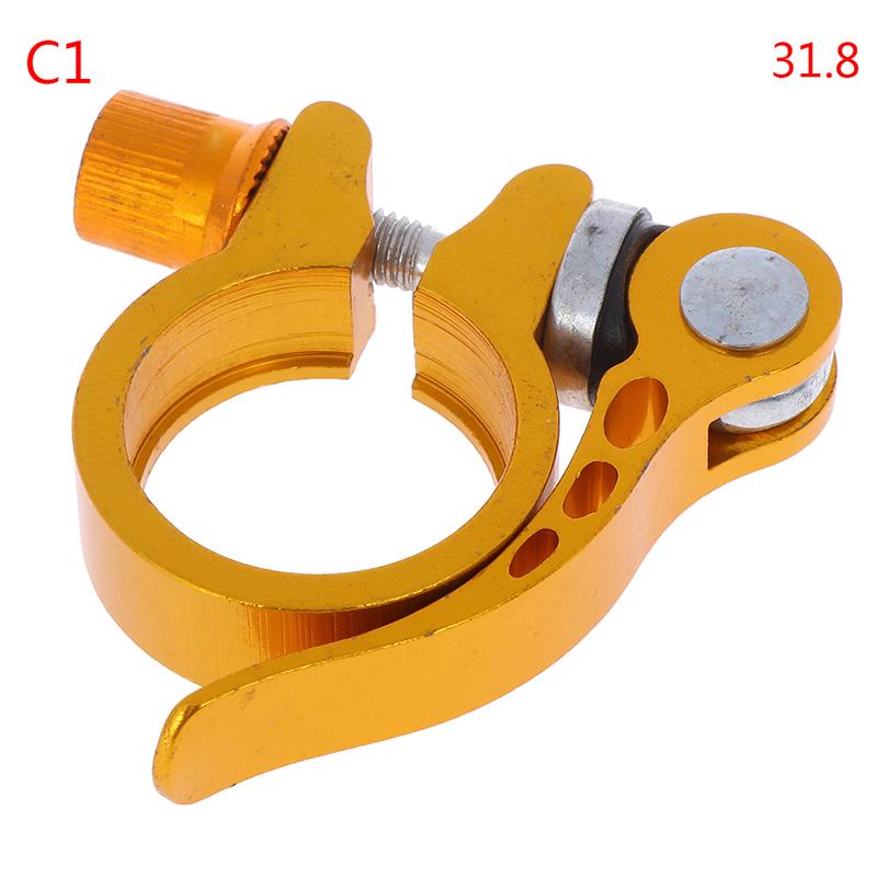 25.4-34.9Mm Aluminum Bike Bicycle Seatpost Clamp Quick Release Seat Post