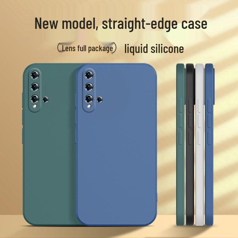 Полностью закрывающий силиконовый защитный чехол для Huawei Nova 5 SEA-AL00