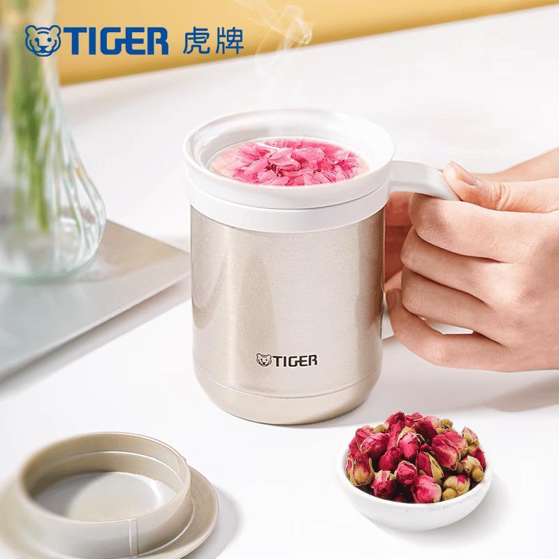 TIGER CWM-A035 Vacuum Insulated Tea Infuser Mug