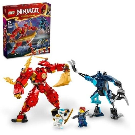 LEGO Ninjago Механический костюм стихийной силы Кая 71808 Игрушка для мальчика и девочки