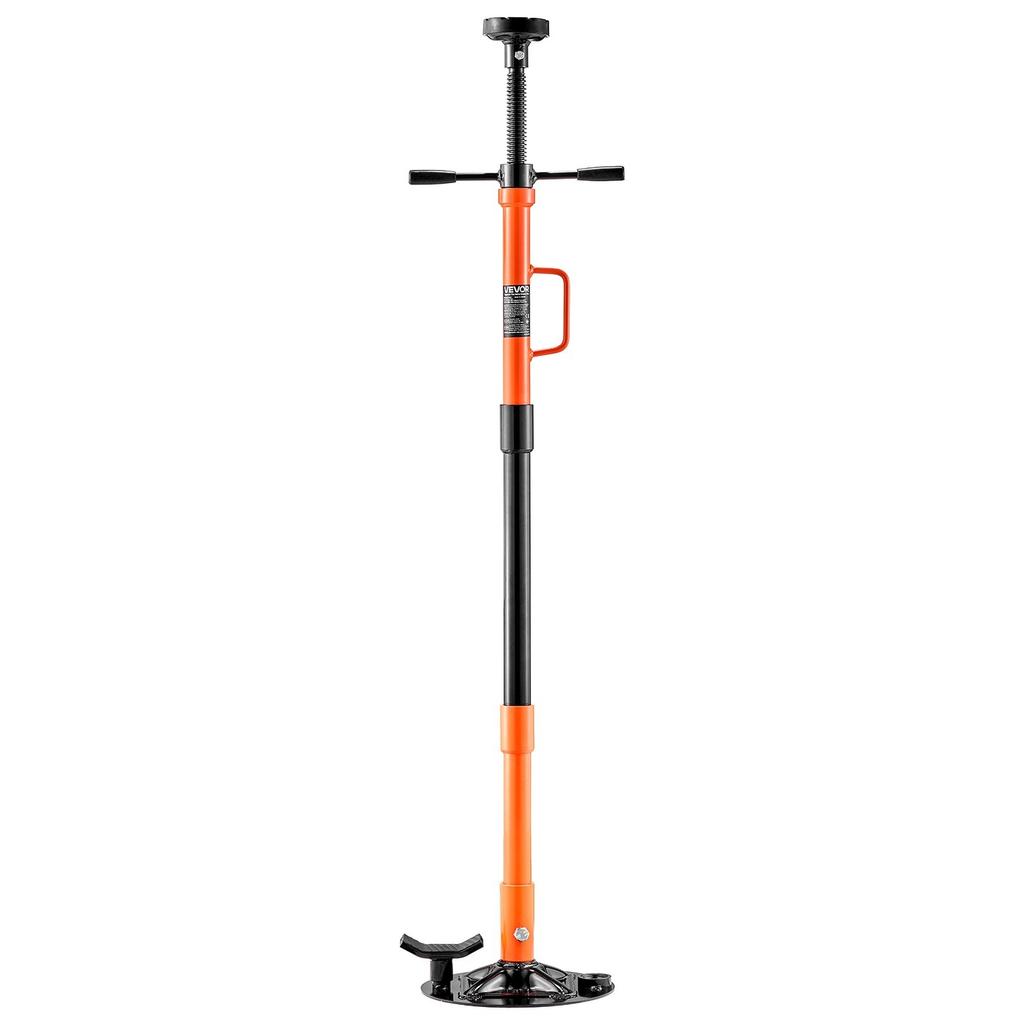 Underhoist Support Stand, 1 Ton Capacity Under Hoist Jack Stand with Handle, Adjustable Height, Bearing Mounted Spin Handle, Self-Locking Threaded