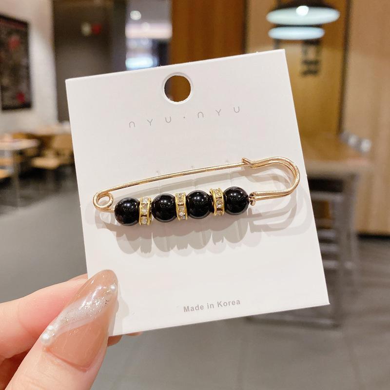 Элегантная брошь и булавка на талию с жемчугом для женщин