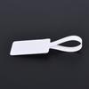 100Pcs White Price Label Tags With Hanging String Jewelry Stationery Shoes Cloth