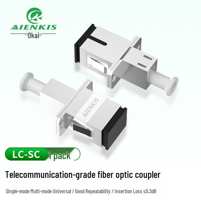 AIENKIS Telecom-Grade Fiber Optic Adapters