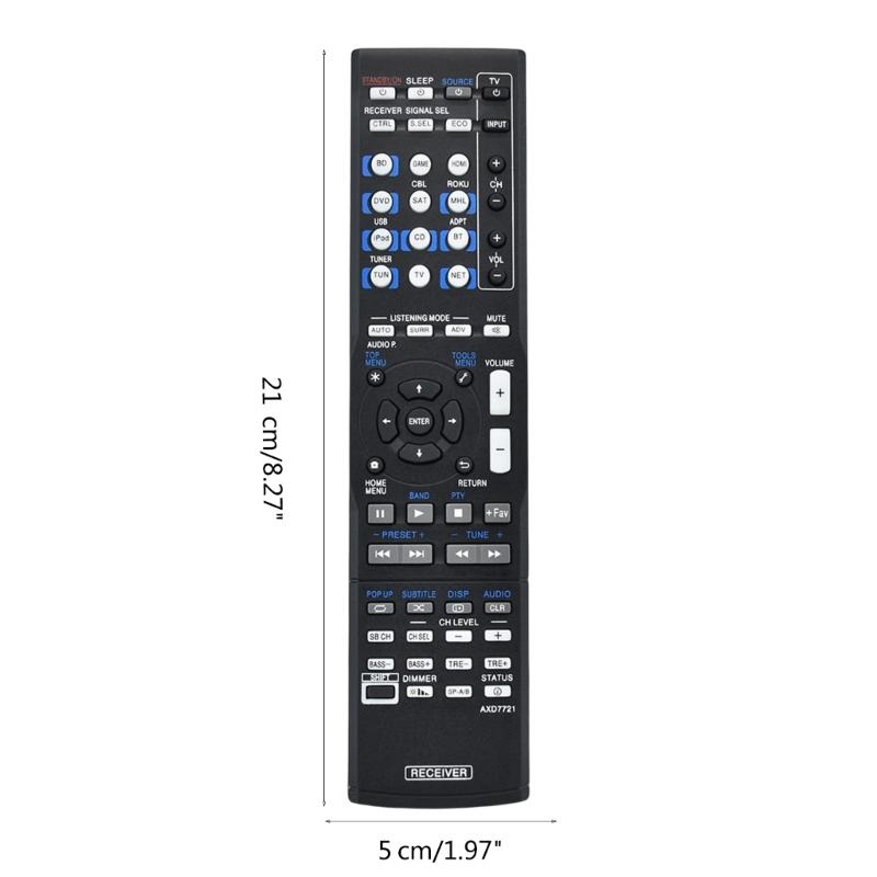 Новый Пульт Дистанционного Управления AXD7721 для AV-ресивера Pioneer VSX44 VSX824 VSX1029K VSX102 4K Пульты AV-контроллер для домашнего кинотеатра
