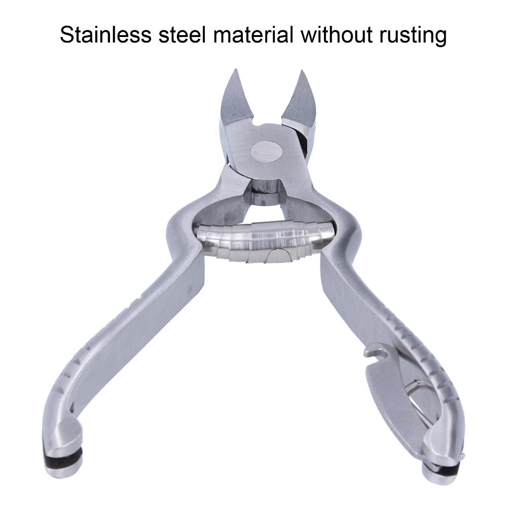 Stainless Steel Dead Skin Scissor Gourd Ingrown Toenail Clipper Toenail Trimmer For Thick Nails