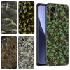 Камуфляжный армейский черный силиконовый чехол для телефона Xiaomi Mi 9 SE 8 10T 11 12 13 Lite 9T 11T 12S 12T 13T 14 Pro 5G NE 11i 12X