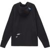 Nike Embroidered Logo Hoodie Pullover Unisex Tops Black DM6874-010