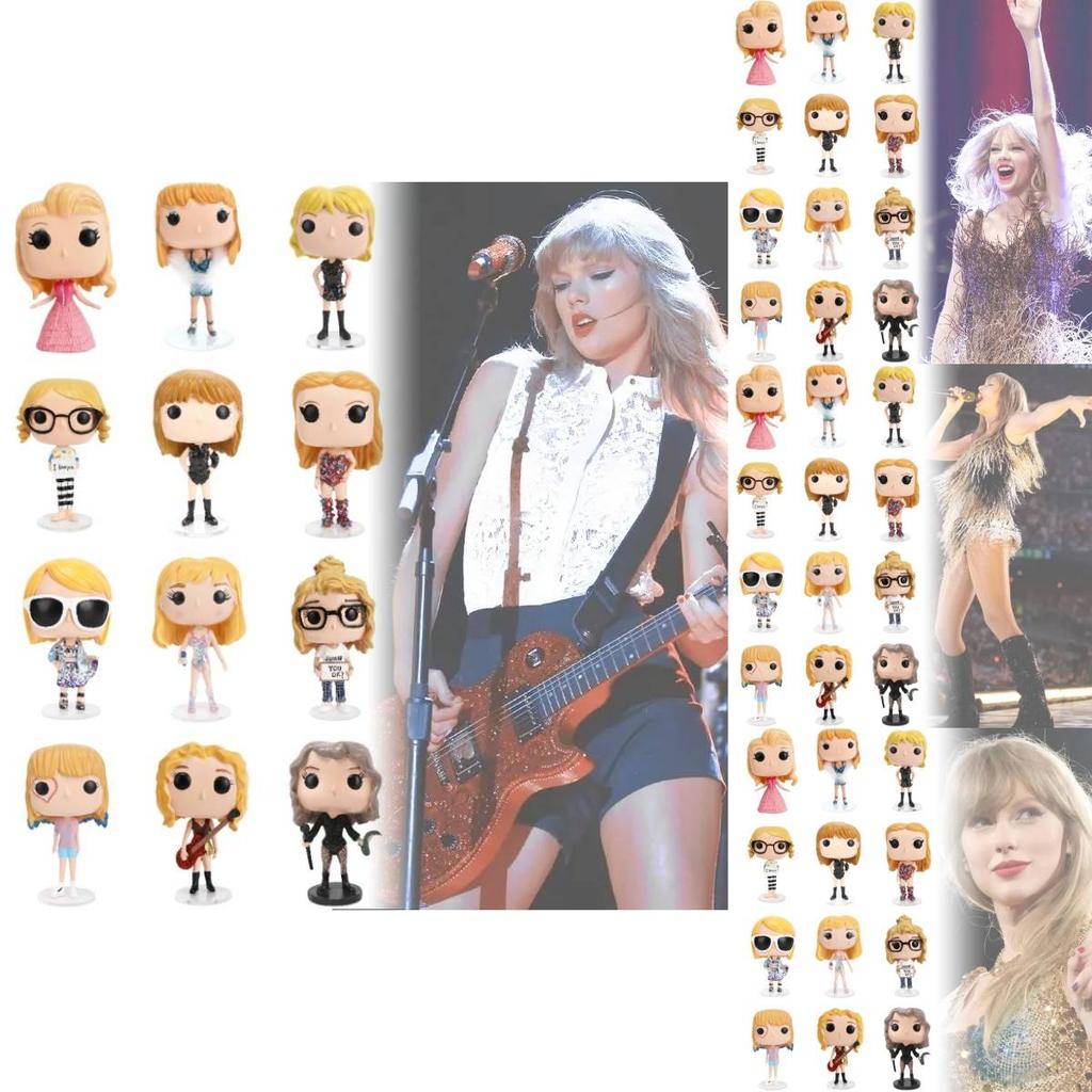 Modern Minimalist Taylor Swift Resin Doll Figurine Decorative Piece For Home And Office Spaces