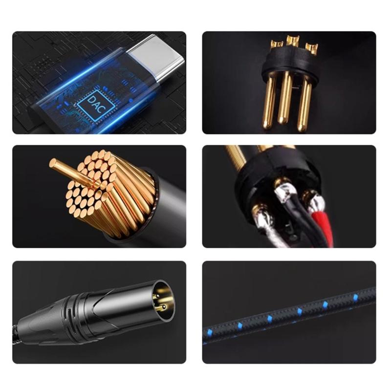 Надежный кабель TypeC - XL, долговечный шнур, нейлоновая оплетка, эластичный кабель, подходит для смартфонов и планшетов