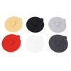 6 шт. Силиконовая крышка для чашки Пыленепроницаемая Круглая Универсальная крышка для чашки 9,5 см Красная Желтая Черная Белая Темно-серая Светло-серая