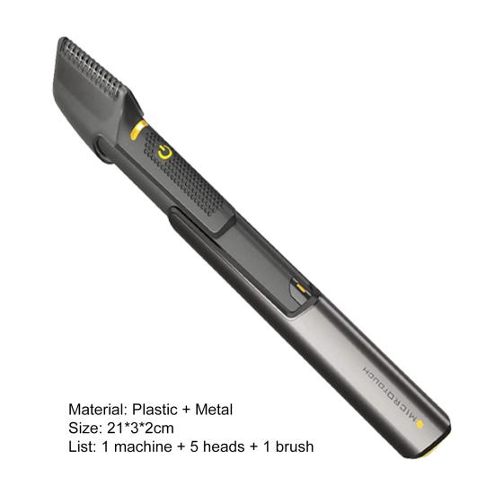 Триммер для бороды Yousheng, эффективная многофункциональная беспроводная мужская электрическая бритва для волос на теле для дома