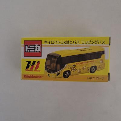 Tomica Isuzu Gala Kiiroitori x Hato Bus Автобус с оберткой Rilakkuma HATO BUS Специальное издание