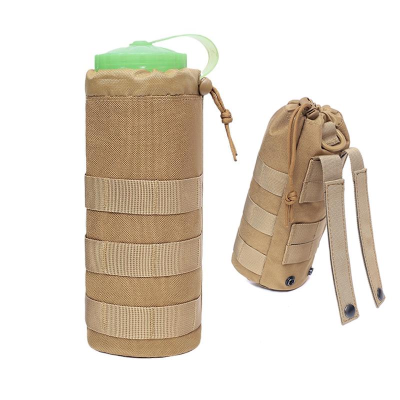 Тактический поясной чехол Molle 1000D для фляги, для альпинизма и пеших походов на открытом воздухе - Портативная поясная сумка