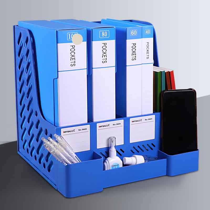 Shouli Ares Desktop File Organizer with Pen Holder