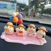 2023 Car Decoration Hamster Car Accessories New Console Cute Doll Car Interior Pendant Car Decoration Car Accessories