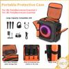 Для JBL Partybox Encore Essential 2 Мягкий защитный чехол для динамика Ударопрочная двусторонняя сумка для хранения динамика с карманом для микрофона