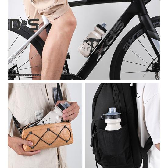 Бутылка для воды для велосипеда объемом 630 мл, большая емкость, портативная, легкая, для путешествий на открытом воздухе, для занятий спортом, велоспортом, шоссе, горного велосипеда, бутылка для питья