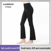 High Waist Yoga Flare Pants - Butt Lifting Slim Fit with Wide Leg Design