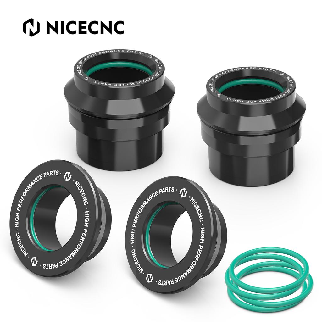 NICECNC 22MM/25MM Front Rear Wheel Spacers Hub Collars For Husqvarna TC125 TC250 TX300 FC350 FC250 FC450 FX350 FX450 2017-2022