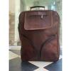 Рюкзак для путешествий, рюкзак для ноутбука, новая винтажная сумка из натуральной коричневой кожи