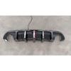 Rear Bumper Diffuser with Vertical Lights for Infiniti Q50L (2014-2022)