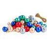 60Pcs 16MM Mini Christmas Ball Shatterproof Plastic Reusable Holiday Decoration Xmas Tree Hanging Colorful Glossy Ball Ornament Pendant