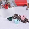 1/12 Metal Watering Can Garden Miniature Decoration For Children Kids Dolls