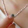 Bydaisy Light Purple 4.5mm Freshwater Pearl Necklace Bn0498