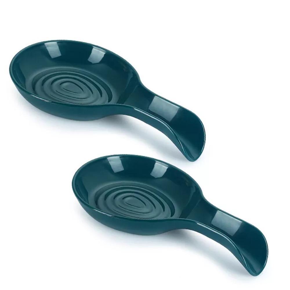 Термостойкая подставка для ложки Красочная подставка для кулинарной ложки Новая большая подставка для ложки