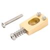 Musiclily Ultra PRS Style Tremolo Bridge Saddle for Strat Electric Gold of 10.5mm Guitar, (Set 6)