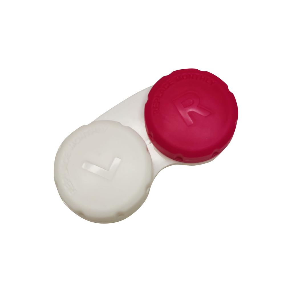 Красочный футляр для контактных очков, набор для погружения, герметичная упаковка, подходит для небольшого футляра на открытом воздухе с винтовой крышкой