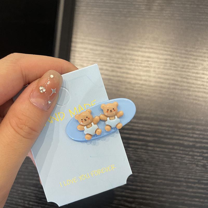 Детская заколка-уточка, маленькая заколка-зажим, шпилька, головной убор, милая заколка-облако, девочка, звезда, заколка для челки на бок