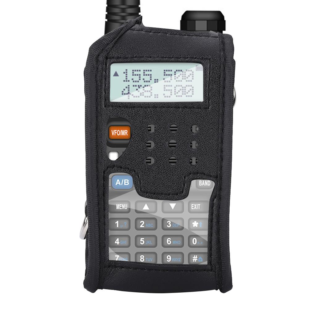 Кожаный чехол для рации BAOFENG UV-5R UV-5RA Plus UV-5RE Plus UV-5RB