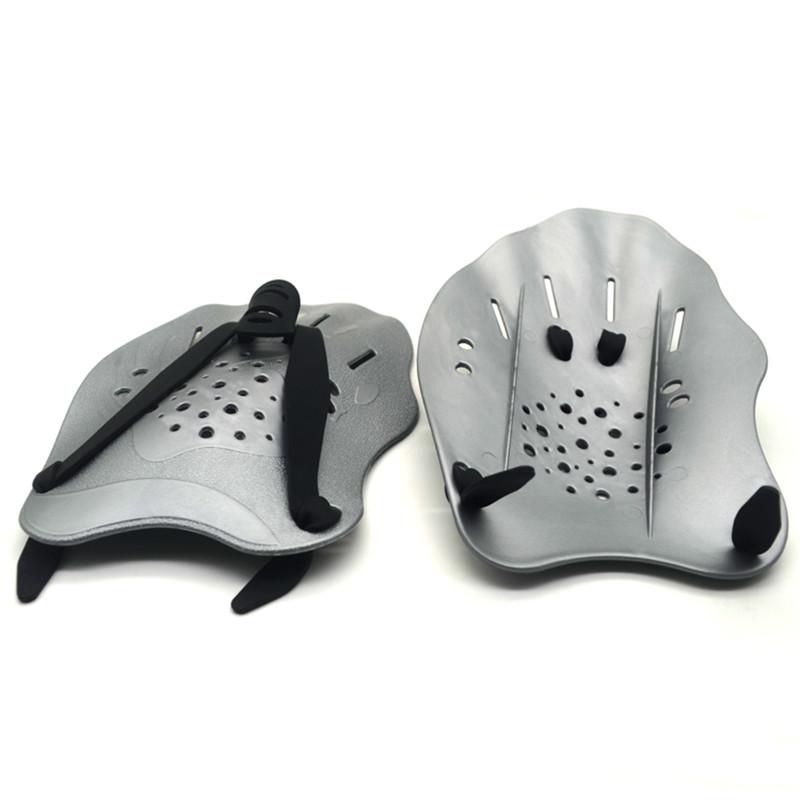 Весла для плавания, тренировочные регулируемые перчатки с перепонками для рук, ласты, ласты