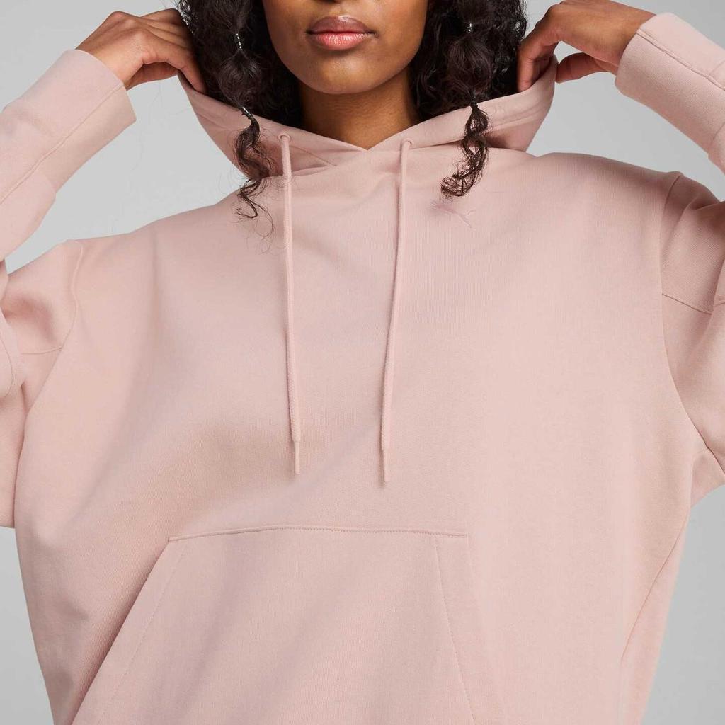Puma Soft And Comfortable Simple Hoodie Women Hoodies Pink 688951-91