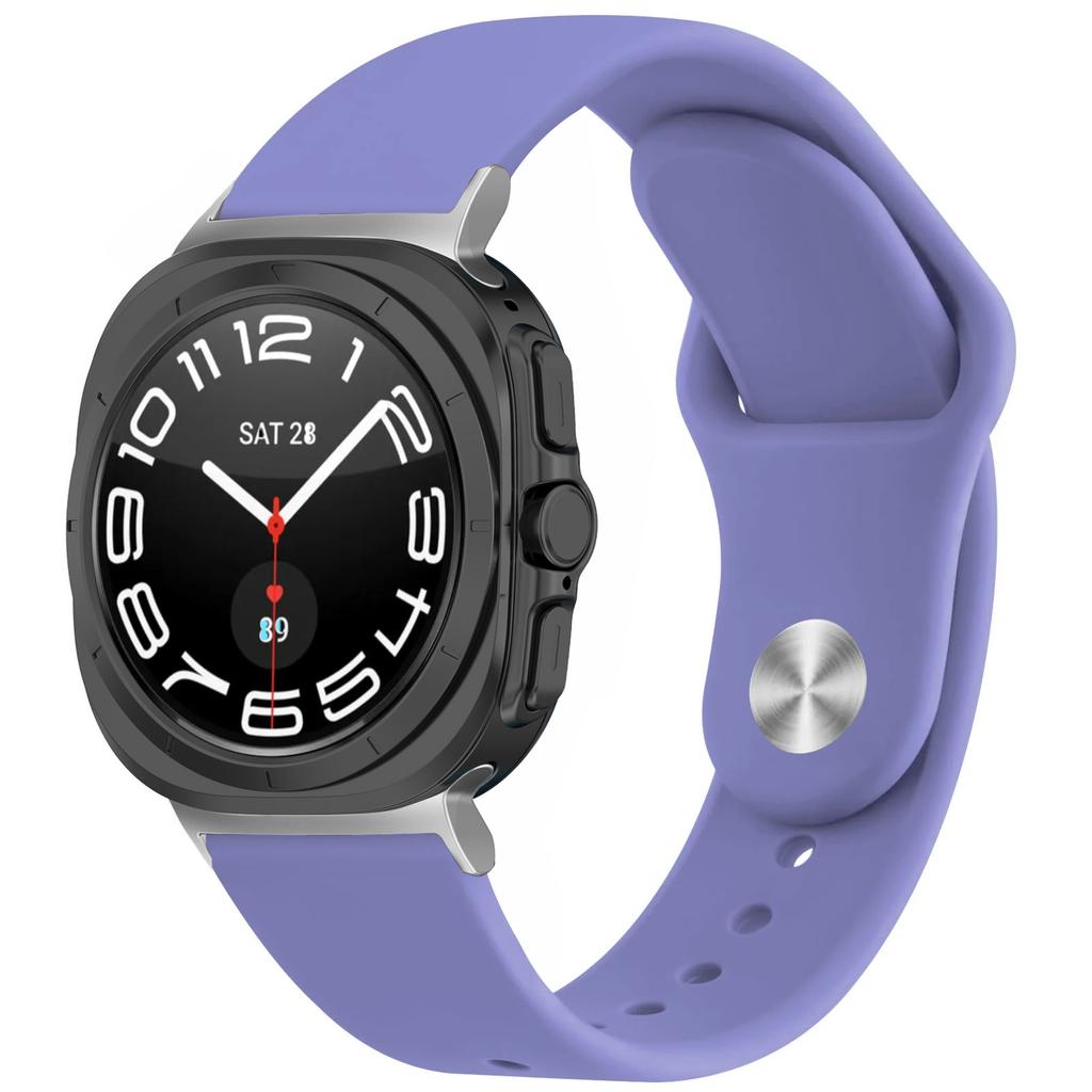 Спортивный силиконовый ремешок для Samsung Galaxy watch 7 ultra Ремешок 47 мм Аксессуары correa Браслет galaxy watch 7 FE 44 мм 40 мм 40 ремешок
