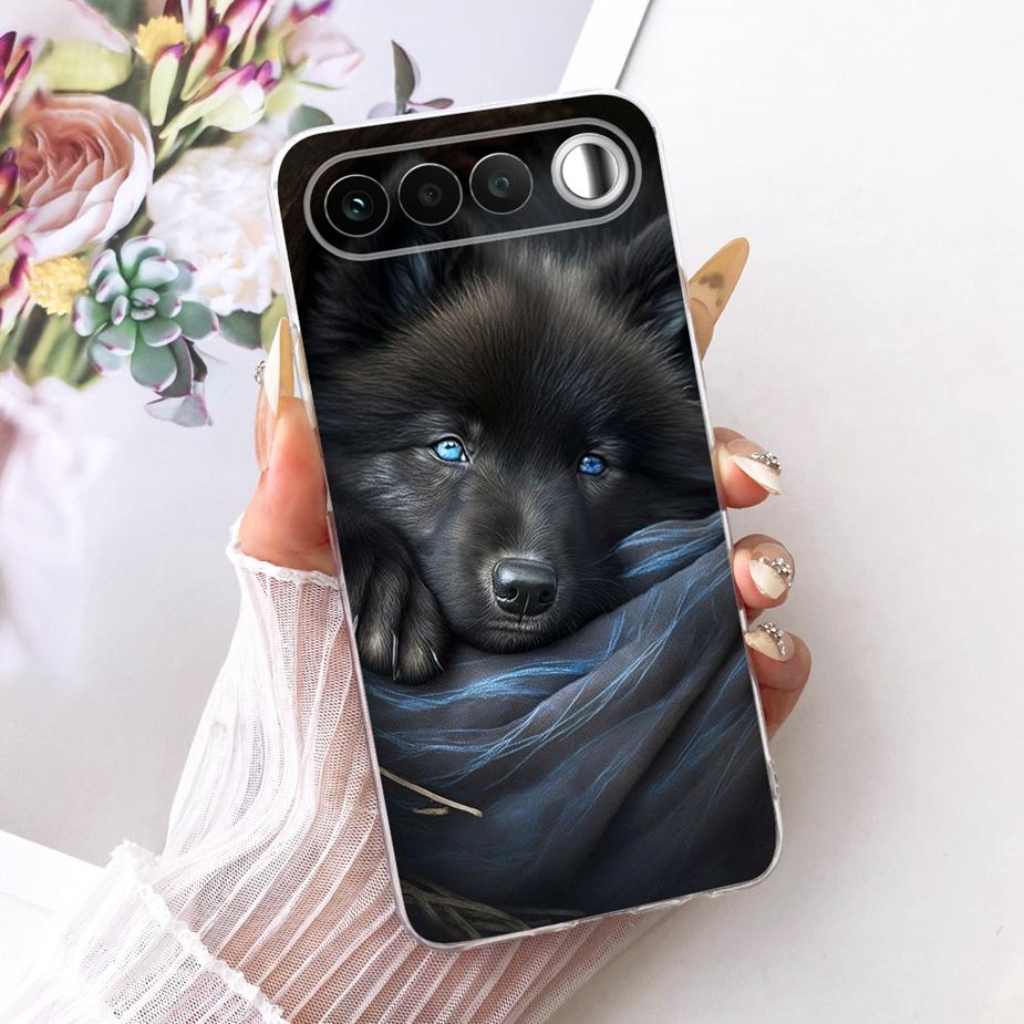 Чехол для Realme 16 5G RMX5171 Милый Кот Модный Расписной Чехол Мягкий Силиконовый Защитный Чехол Для Realme 16 Realme16 5G Чехол для Телефона