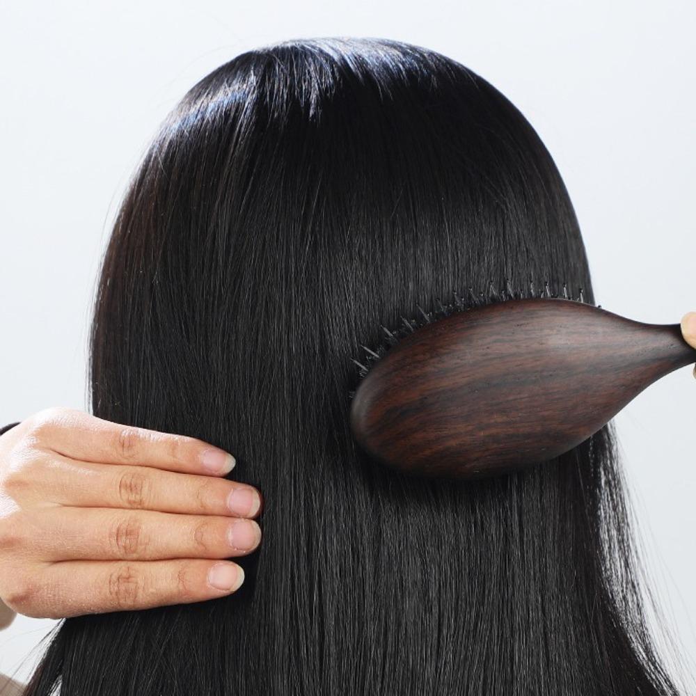 Bristle Air Bag Hair Comb Hair Beauty Scalp Massaging Hairbrush Retro Hair Styling Tool Lady/Girl