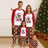 Family Matching Print Sets Pajamas Loungewear Outfits Family Matching Long Sleeve Tops+Pants Set