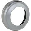 Haoge LH-X49W 2-in-1 Metal Ultra-Thin Lens Hood with Adapter Ring Set, for Fujifilm Fuji FinePix X70 X100 X100S X100T X100F Cameras, Silver