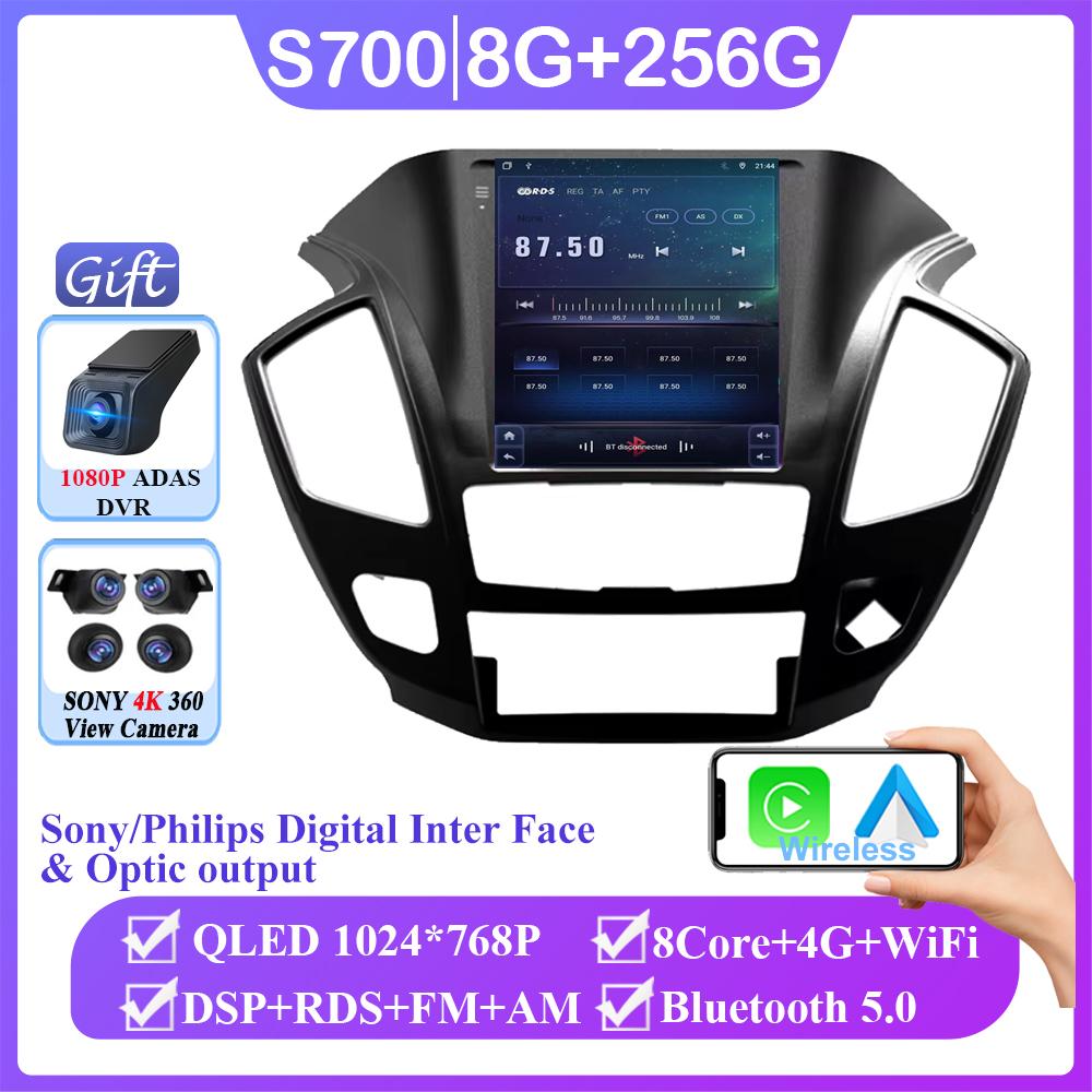 9,7" Android 14 для Dongfeng AX7 2015 - 2019 DSP автомобильный радиоприемник мультимедийный проигрыватель RDS видео IPS GPS навигация стерео Auto Carplay