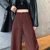 Fashionable Women's Autumn High-waisted Wide-leg Pants In Spring and Autumn