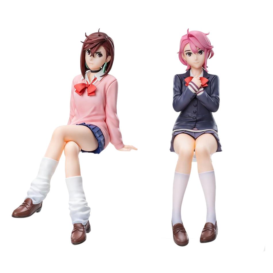 Новый Аниме Dandadan Аясе Момо Ширатори Айра Сидячая поза S.H.Figuarts Трансформируемая Сборная ПВХ Модель Игрушка Фигурки Действия Подарок