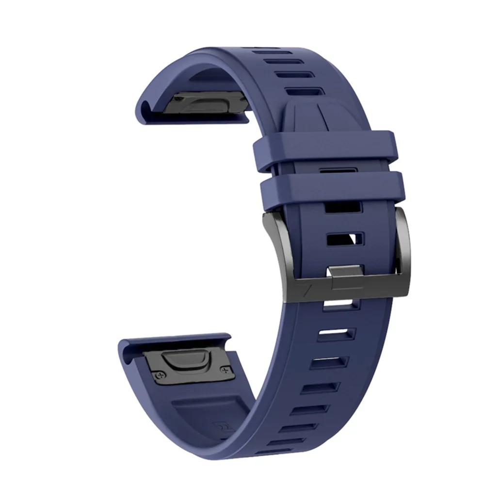 Спортивный силиконовый ремешок для Garmin Fenix E 8 47 мм 51 мм 7 7X браслет для Garmin Enduro 3/Epix Gen Pro QuickFit 22 мм 26 мм ремешок для часов