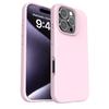Slim Liquid Silicone Phone Case IPhone 16 Pro Max Shockproof Anti-Scratch Fingerprint-Resistant Pure Color Design