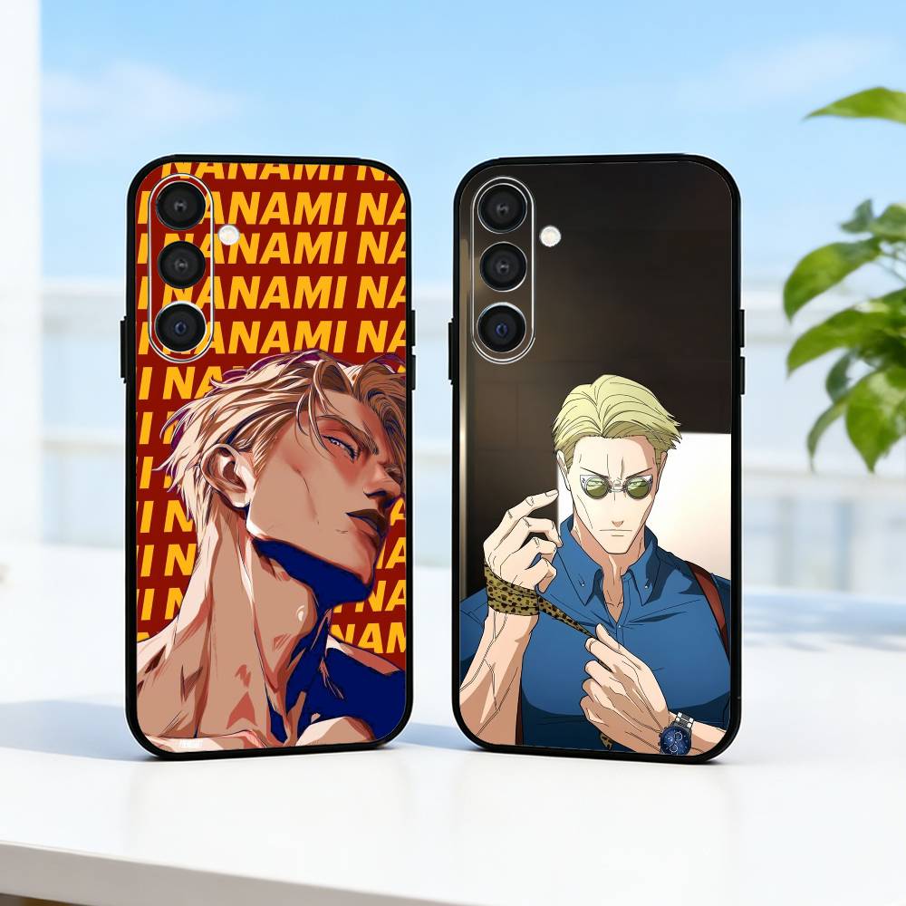 Чехол для телефона с аниме K-Kento N-Nanami для Samsung A73, A21s, A22, A31, A32, A52, A53, A71, A80, Мягкий черный корпус