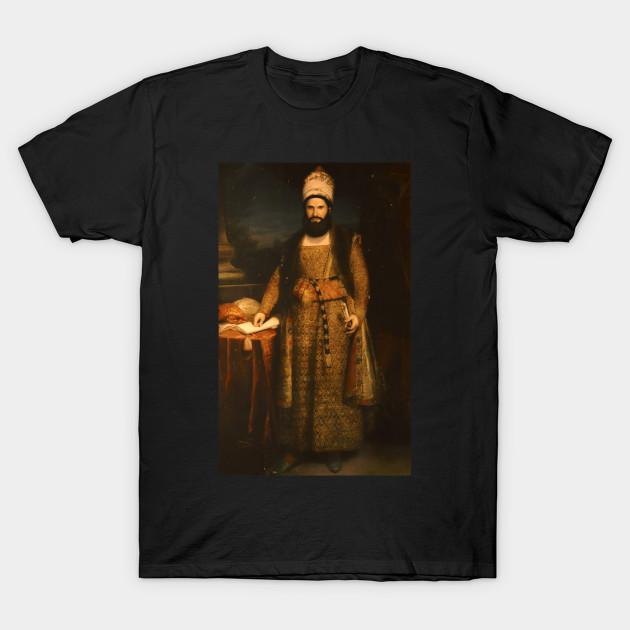 Asian Size Men Print T-shirt Nandor No-Cut Heat Transfer Print Cotton Tshirt