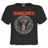 Womens/Ladies Vintage Seal Ramones Crop Top