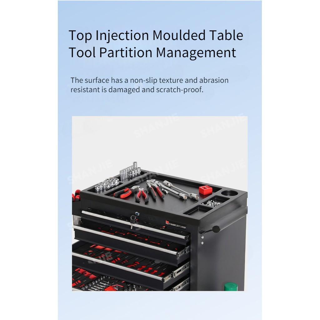 Cart Storage Toolbox Tank Drawer Multi Layer Drawer Heavy Duty Tool Cabinet Car Multi Functional Tool Box Cart Trolley Tool
